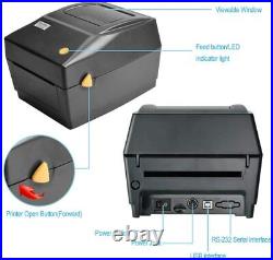 4x6 USB Direct Thermal Printer Barcode for 4x6 Shipping Labels UPS FedEx