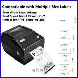 4x6 USB Direct Thermal Printer Barcode for 4x6 Shipping Labels UPS FedEx
