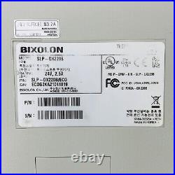 Bixolon SLP-DX220B Direct Thermal Label Printer USB Host with AC Adapter