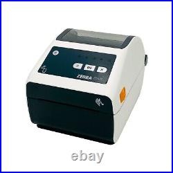 FULLY TESTED Zebra ZD421 Direct Thermal 4 Label Printer LAN USB BT with Adapter
