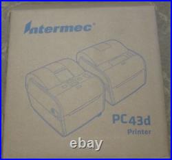 Intermec PC43D LCD USB Thermal Barcode Label Printer New Open Box Free Fedex