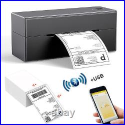 MUNBYN USB Wired / Bluetooth Wireless 4x6 Direct Thermal Shipping Label Printer