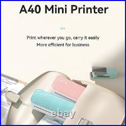 PeriPage A4 Paper Printer Direct Thermal Transfer Wirless Printer USB B1F1