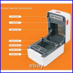 SoonMark M4201 203DPI Direct Thermal Barcode Printer With Bluetooth and USB Port