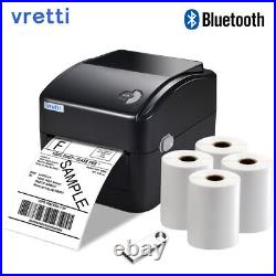 VRETTI Bluetooth Thermal Shipping Label Printer 4x6 For Amazon eBay Etsy UPS