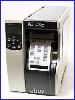Zebra 110Xi4 116-801-00001 Thermal Barcode Label Printer USB Network RFID 600DPI