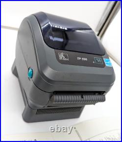 Zebra Direct Thermal Label Printer ZP450 with Base Prints UPS & USPS Labels