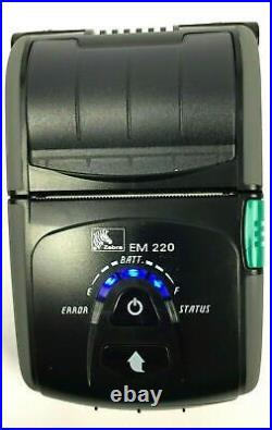 Zebra EM 220 Mobile Printer USB Bluetooth Direct Thermal ZEBDW2A0UB1001000