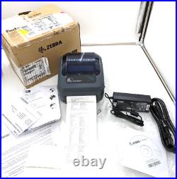 Zebra GK420d Direct Thermal Label Printer USB Ethernet RJ45 GK42-202210-000 O/B