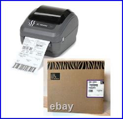 Zebra GK420d Direct Thermal Shipping Label Printer Complete Setup 90 Day Wrnty