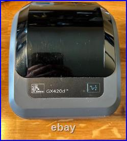 Zebra GX420d Direct Thermal Shipping Label Printer Barcode USB (same as GK420d)