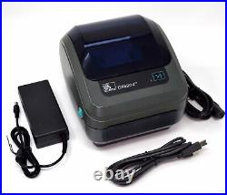 Zebra GX420d Direct Thermal Shipping Label Printer USB (See pictures)