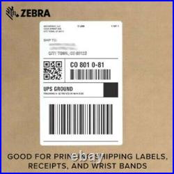 Zebra GX420d Thermal Label Printer with Auto Front Cutter USB Shipping UPS