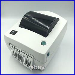 Zebra LP2844 Direct Thermal USB Serial Shipping Label Barcode Label Printer