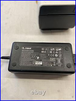 Zebra ZD410 Direct Thermal Label Printer USB ZD41H22-D01000EZ withpower supply