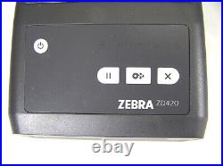 Zebra ZD420 Direct Thermal Printer 300 dpi ZD42043-D01000EZ USB/WiFi/Bluetooth