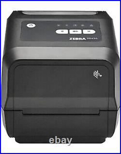 Zebra ZD420 USB Ethernet Direct Thermal Label Printer, Fast Shipping