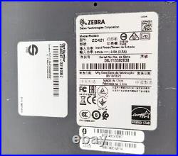 Zebra ZD421 Direct Thermal Label Printer USB BT LAN -NO CORDS -Tested #6