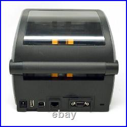 Zebra ZD620d Direct Thermal Desktop Printer Ethernet USB Bluetooth 203 dpi