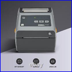 Zebra ZD621 Direct Thermal Desktop Printer 203 dpi Print Width 4-inch USB Ser