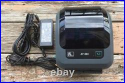 Zebra ZP450 4x6 Direct Thermal Label Printer with Power Adapter and USB cable