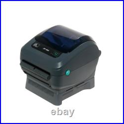 Zebra ZP450 Direct Thermal Printer with USB Cable and Labels Grade A