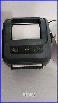 Zebra ZP450 Direct Thermal Shipping Label Printer ZP450 With Roll Of Labels
