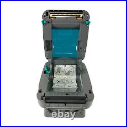 Zebra ZP450 Portable Direct Thermal Label Printer USB Serial FULLY TESTED