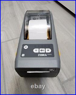 Zebra Zd410 Direct Thermal Label Printer Usb & Bluetooth Zd41022-d01e00ez